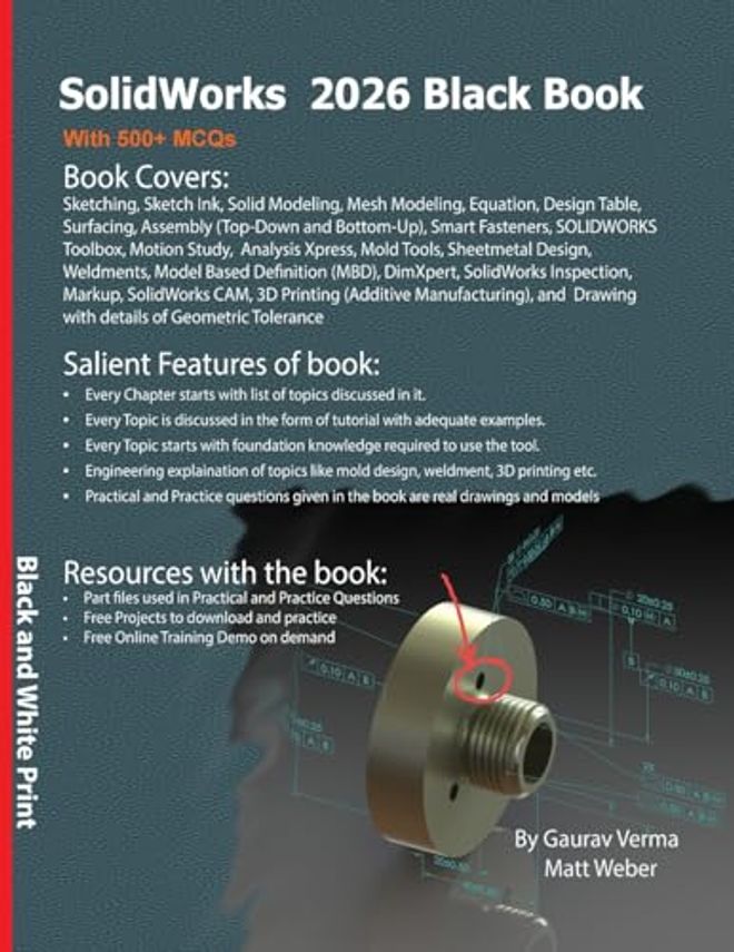 الكتاب الأسود لبرنامج SolidWorks 2026